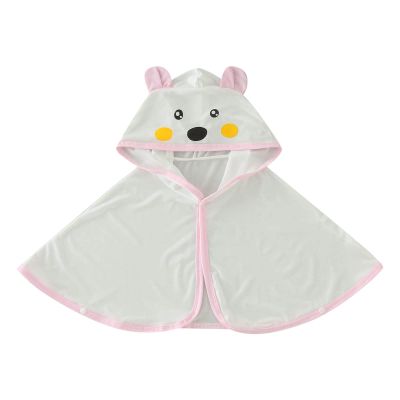 NineFit Basics Toddler Boys Girls Summer Long Sleeve Sun Proof Clothing Cape Outdoor Breathable Light Coat Air (Pink, 2-3 Years)