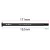 BIKOOCO Bike Wheel Hub Adapters - Bike Hub Thru Axle Adapter with 1.75mm Thread Pitch Booster Fork QR Plate - 12mm X 171mm view 2