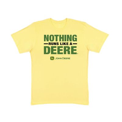 John Deere Mds1254 Nothing Runs Like A Deere-Yellow -Xx-Large