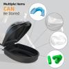 ARGOMAX Sports Mouth Guards Case, Sports Braces Case with Carabiner, Football Mouthguard Case view 3