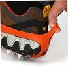 LIFKOME Outdoor Teeth Crampons Ice Cleat Spikes for Hiking Climbing Walking Durable Stainless for Winter Traction Orange view 4