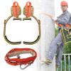 Tree Climbing Gear Kit, Non-Slip Climbing Tree Spikes with Seat Belt, Stainless Steel Tree Climbing Tool for Hunting Observation, Power Grid Maintenance,450model view 1