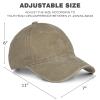 Washed Cotton Vintage Baseball Cap Sun Hats Men Women Smile Baseball Cap Adjustable Dad Golf Hat view 2