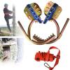 Pole Climbing Spikes, Tree Climbing Gear with Safe Belt, Adjustable Tree Climbing Spikes for Climbing Hunting Observation Picking Fruit,400model view 1