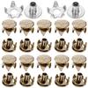 SquEqu 30 Set Ice Cleats Spikes Replacement Non Slip Gripper Spike Ice Snow Grips Steel Studs for Shoes and Boots Crampon Traction Cleats Spikes Walking on Snow and Ice Replace Spare Parts view 1