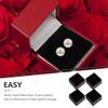 ABOOFAN Jewelry Box Lining Sponge Insert 1.69X1.69X0.78In Ring Organizer Insert with Slots for Earrings Brooches Rings Storage and Display view 3