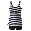 2024 Women's Tankini Swimsuits Two-Piece Tummy Control Bathing Suits Floral Printing Swim Dress for Women with Boyshorts view 4