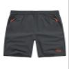 TBMPOY Men's Shorts 9" Hiking Running Shorts Zipper Pockets Athletic Outdoor Sports Gym Workout Short 4 Pockets Cool Grey XL view 1