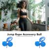 POPETPOP 1pair Cordless Weighted Jump Rope Fitness Replacement for Exercise for and Training view 3
