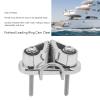 CHICIRIS Cam Cleat, 316 Stainless Steel, Adjust with Flared Entry, Strong Holding Power for 3-12mm Rope, Suitable for Sailing, Kayaking, Canoeing view 3