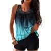XUNRYAN 2025 Women Ladies Tankini Bathing Suits Sexy Slimming Tummy Control Swimsuit Two Piece Swim Suits Summer Outfit view 1