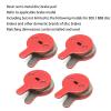 Semi Metal Mountain Oil Disc Brake Pad Red Copper Material for I BB8, Easy to Install and Remove view 4