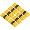 PATIKIL 43.3" Tennis Racket Grip Tape, 8 Pack Anti Slip Absorbent PU Badminton Overgrip Racquet Grip Tape for Baseball Pickleball Paddle, Yellow view 1