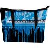 The Tote Bag For Women,Purses For Women,Handbags For Women,Blue Painted Old Piano Key Handbags view 2