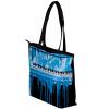 The Tote Bag For Women,Purses For Women,Handbags For Women,Blue Painted Old Piano Key Handbags view 3