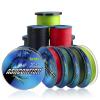 Ashconfish Braided Fishing Line Color Never Fade 8 Strands Super Strong PE Fishing Line Abrasion Resistant Fishing Wire Zero Stretch Excellent Tensile Smooth(Black,109Yards(100m)-300lb/1.0mm) view 3