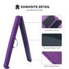 Folding Gymnastics Balance Beam - 8ft Floor Beam with Carry Handles & Anti-Slip Base - Ideal for Kids, Beginners, and Professional Gymnasts, Purple view 4