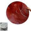 Round Tempered Glass Table Top, Round Glass Dining Table Top, Round Tempered Glass Table Top, Round Glass Table Top, Tempered Glass Table Top, Round Flat Glass, Double Tempered Glass ( Color : Red , S view 1