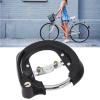 Crab Claw Lock, Horseshoe Lock Alloy with 2 Keys Horseshoe Lock for Mountain Road Folding view 2