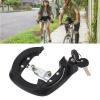 Crab Claw Lock, Horseshoe Lock Alloy with 2 Keys Horseshoe Lock for Mountain Road Folding view 3