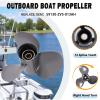 Aluminum Upgrades Outboard Boat Propeller fit Honda Engines BF35/40/45/50//50A/60HP 3-1/4"Gearcase 13 Spline Tooth 3 Blades RH (11 1/8 X 13) view 3