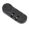 3 Digits Combination Alloy Luggage Lock with Frosted Finish TSA-Approved Travel Suitcase Lock for Bags, Backpacks & Tools (ABS Material) view 2