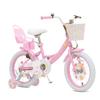 Bixike Girls Bike with Basket for Toddlers and Kids Aged 3-14 Years Old, 12 14 16 18 Inch with Training Wheels & Doll Seat, 20 Inch with Kickstand & Rear Rack, Princess Style Bicycle for Gift. view 1