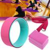 4pcs Yoga Fitness Set, Includes Durable Yoga Wheel, Supportive Yoga Block, and Fitness Stretch Belt Strap for Enhanced Stretching and Back Pain Relief view 2