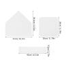Yardwe 5pcs Rubber Baseball Plate Non-Slip Bases for Softball Baseball Practice for School Gym Classes and Outdoor Games view 4