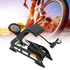 XHTLLO Bike Floor Foot Pump, High Pressure Bike Floor Pump, Portable Bike Foot Pump, High Elastic Rebound Spring Bike Pump, for Cars, Motorcycles, Balls view 4