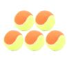 6cm Elastic Ball Set, 5PCS Durable Rubber Tennis Balls and Squash Balls, Ideal for Training and Entertainment, Pressure Relief Elastic Tennis Ball(Orange) view 1
