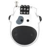 3 Digit Code Combination Lock Durable, Cute Cow Design Easy to Operate, Ideal for Pushchair, Stroller (Silver) view 1