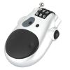 3 Digit Code Combination Lock Durable, Cute Cow Design Easy to Operate, Ideal for Pushchair, Stroller (Silver) view 3