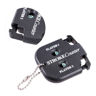BIUDECO Mini Score Counter Double Score Indicator Compact Design Durable Plastic for Golfers for Tournaments and Practice