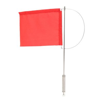 QANYEGN Wind Indicator Flag, Monotypes Marine Mast Flag Wind Indicator, Stainless Steel Red Boat Flag for Sailboat Yacht(200 * 160mm(7971SM))