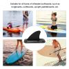 JAOCDOEN Inflatable Paddle Board Fin Replacement Quick Release Slide in Center Fin for Surfboard view 4