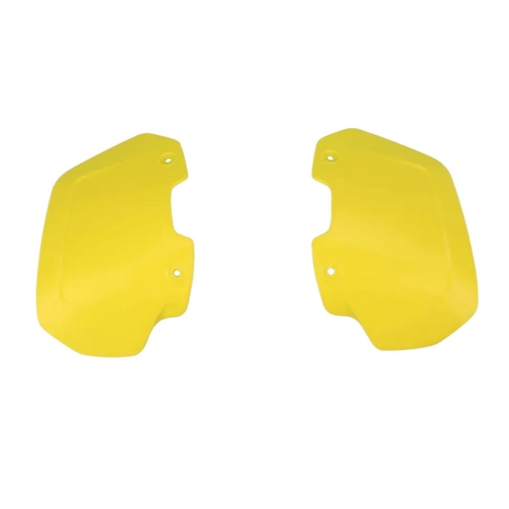 SCMYK Handguard Handlebar Motorcycle Handguards Extension Wind Shield Bike Motorbike Hand Guards Plastic Cover Handguard Hand Guards Protectors (Color : Yellow)