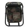 Backpack Chair for Adults, Portable Camping Hunting Fishing Backpack and Seat Combo, Foldable Chair Bag with Cooler Bag, Waterproof Fishing Stool, Collapsible Chair Storage Bag with Portable Belt view 4
