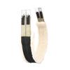 SIE EQUESTRIAN Fleece Padded Horse Girth 32" to 56" (Black, 32") view 2