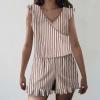 Women Swim Romper with Built in Bra and Pockets, One Piece Full Coverage Bathing Suits Boyleg Jumpsuit Swimsuit Cute Swimsuit for Women Pink view 2