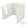Gsycle Skateboard Rack, Wall Mount Skateboard Hanger Acrylic Skateboard Holder Skateboard Display Shelf for Skis Cruiser Boards(White) view 1