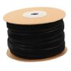 Lurrose 3rolls Single-Sided Velvet Ribbon for Crafting Wrapping and Home Decoration Yards of Fabric Wrap Black and Smooth Surface for Easy Use view 3