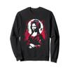Mona-Lisa Geisha - Funny Vintage Japanese Art Graphic Sweatshirt view 1