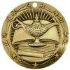 3" World Class Book and Lamp Medal - Gold Aladdin Medallion (15) view 2