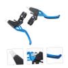 COOLHIYA 1pair Aluminum Bike Brake Lever Mountain Bike Clutch Hand Lever Lightweight and Brake Handles for Safe Riding for Repair and Maintenance view 3