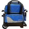 Pyramid Path Pro Deluxe Single Roller Bowling Bag (Royal Blue/Silver) view 2