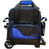 Pyramid Path Pro Deluxe Single Roller Bowling Bag (Black/Royal Blue) view 2