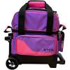 Pyramid Path Pro Deluxe Single Roller Bowling Bag (Purple/Hot Pink) view 2