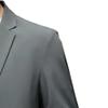 DGHM-JLMY Men Business Two Button Suit Jacket Casual Sport Coat Slim Fit Lightweight Blazer Jacket (5X-Large,Dark Grey) view 3