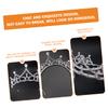 HAKIDZEL Rhinestone Crown Bridal Tiara for Women and Girls Silver view 3